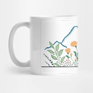 Wildflower Mountain Mug